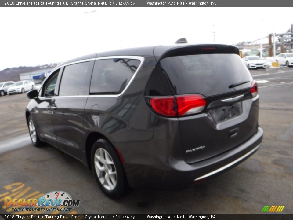 2018 Chrysler Pacifica Touring Plus Granite Crystal Metallic / Black/Alloy Photo #7