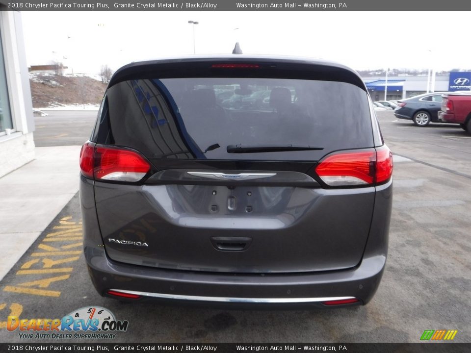 2018 Chrysler Pacifica Touring Plus Granite Crystal Metallic / Black/Alloy Photo #8