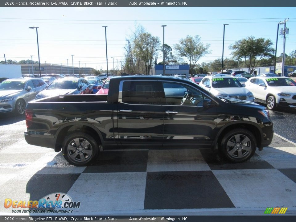 2020 Honda Ridgeline RTL-E AWD Crystal Black Pearl / Black Photo #3