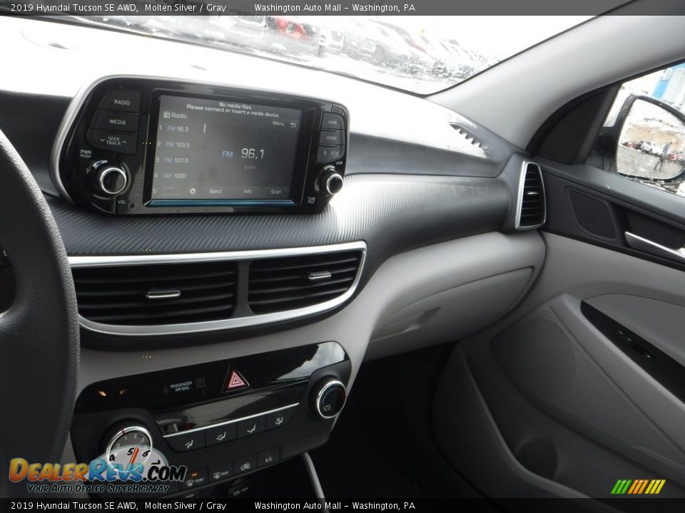 2019 Hyundai Tucson SE AWD Molten Silver / Gray Photo #14