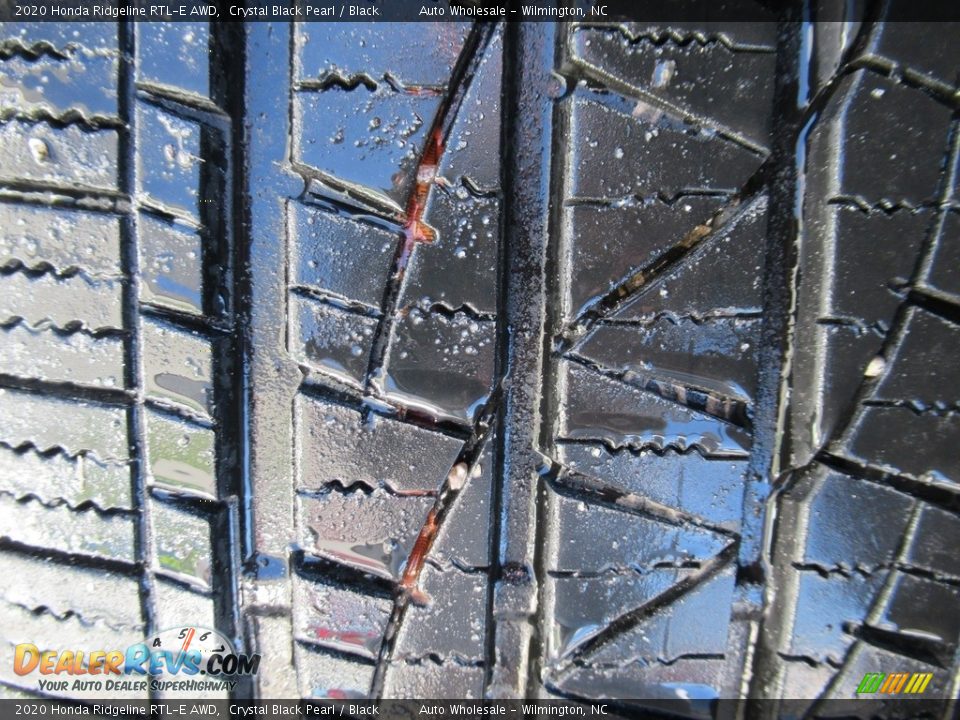 2020 Honda Ridgeline RTL-E AWD Crystal Black Pearl / Black Photo #8