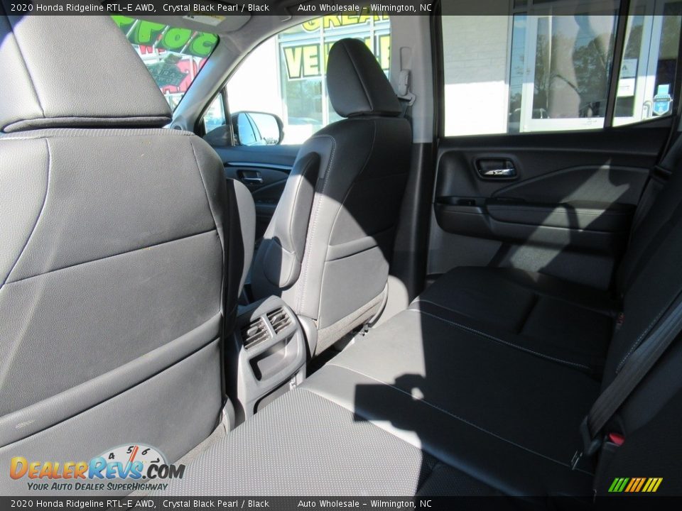 2020 Honda Ridgeline RTL-E AWD Crystal Black Pearl / Black Photo #10