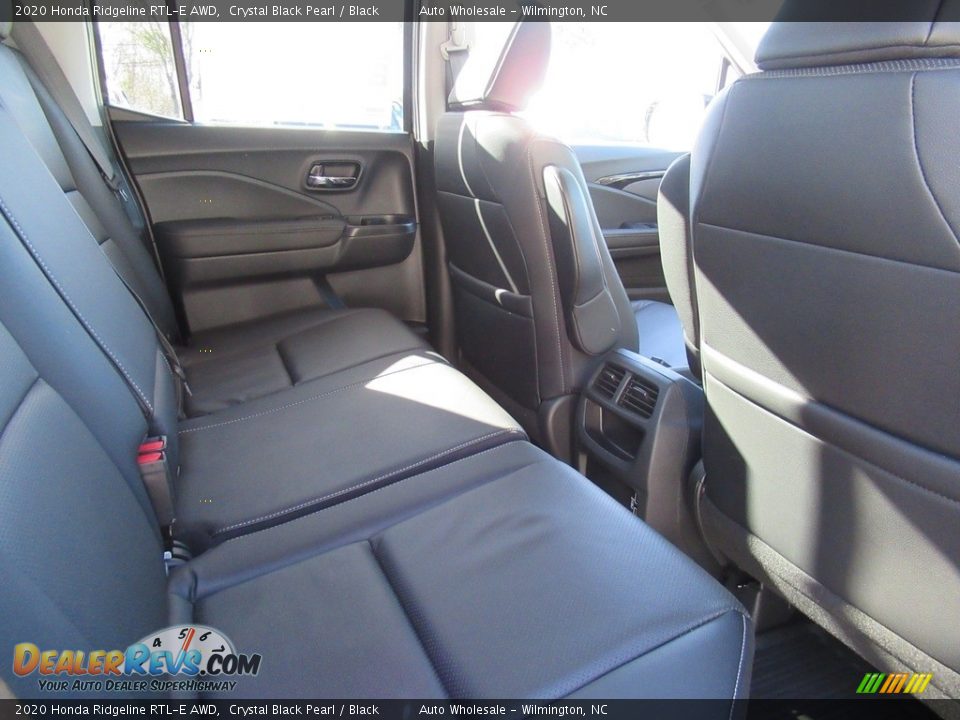 2020 Honda Ridgeline RTL-E AWD Crystal Black Pearl / Black Photo #12
