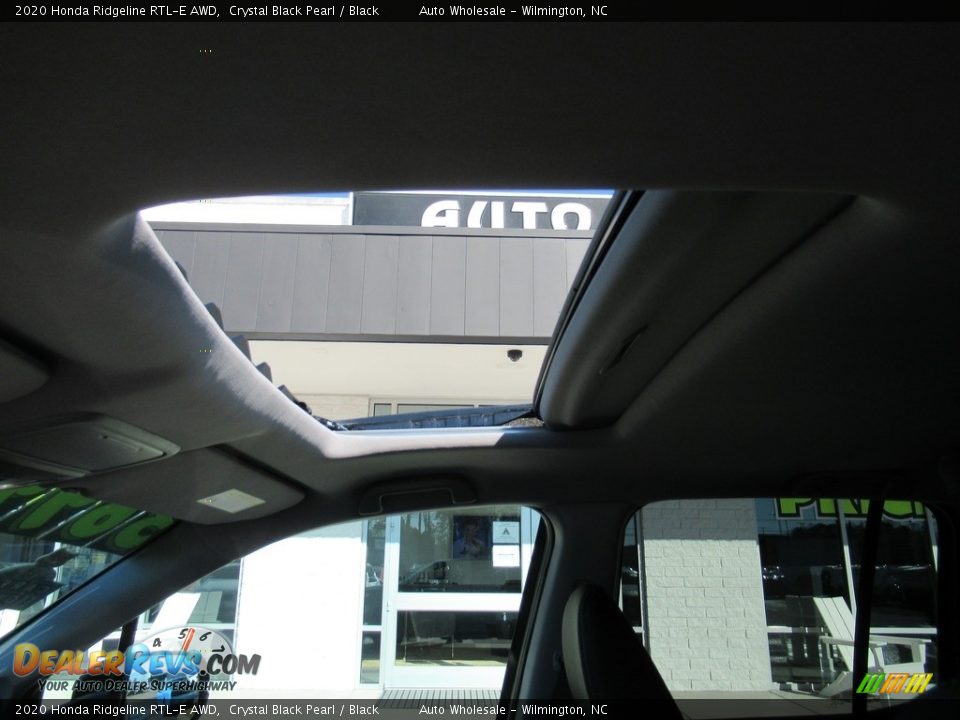 2020 Honda Ridgeline RTL-E AWD Crystal Black Pearl / Black Photo #13