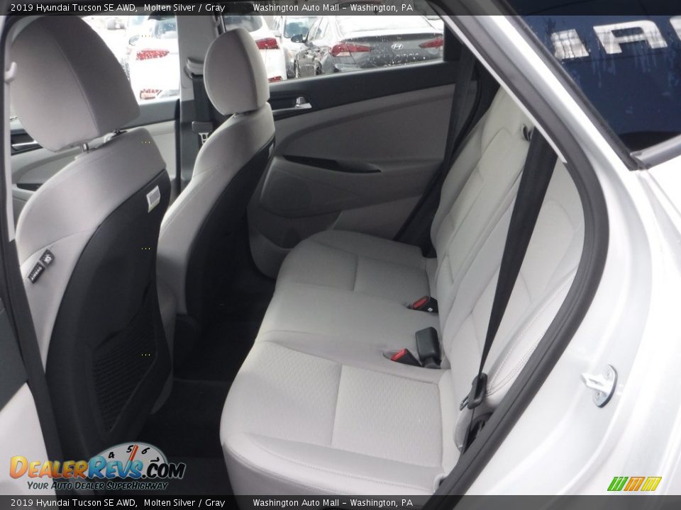 2019 Hyundai Tucson SE AWD Molten Silver / Gray Photo #22