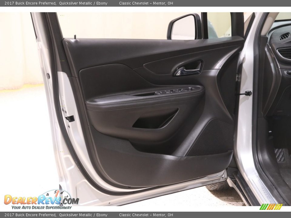 2017 Buick Encore Preferred Quicksilver Metallic / Ebony Photo #4