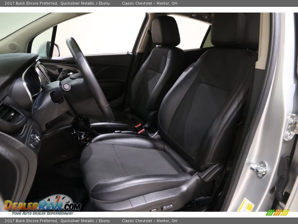 2017 Buick Encore Preferred Quicksilver Metallic / Ebony Photo #5