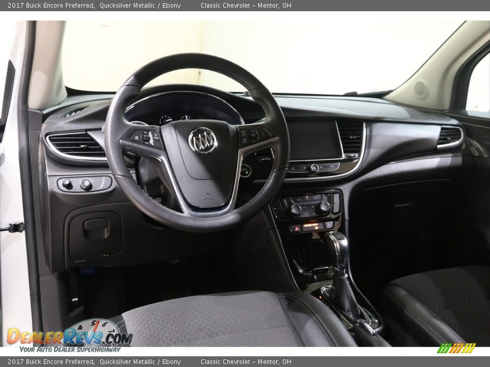 2017 Buick Encore Preferred Quicksilver Metallic / Ebony Photo #6