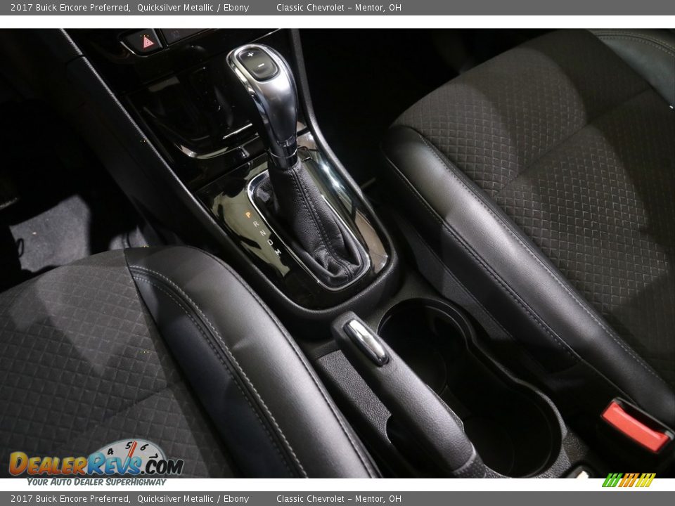 2017 Buick Encore Preferred Quicksilver Metallic / Ebony Photo #10