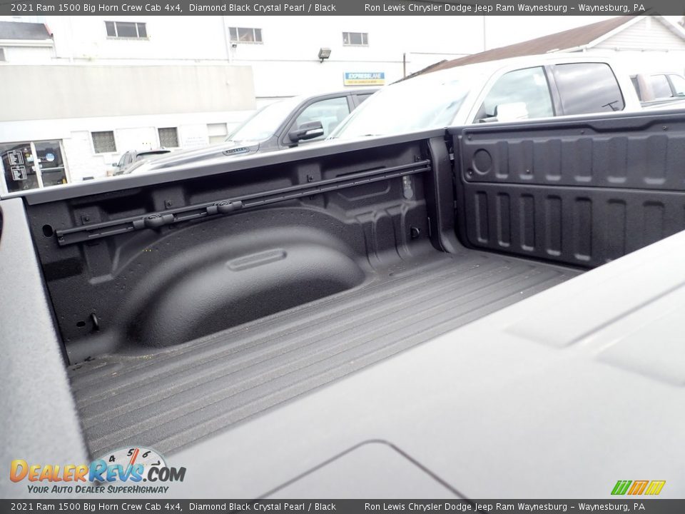2021 Ram 1500 Big Horn Crew Cab 4x4 Diamond Black Crystal Pearl / Black Photo #14