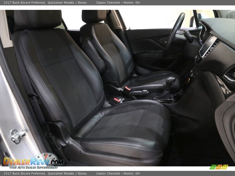 2017 Buick Encore Preferred Quicksilver Metallic / Ebony Photo #12