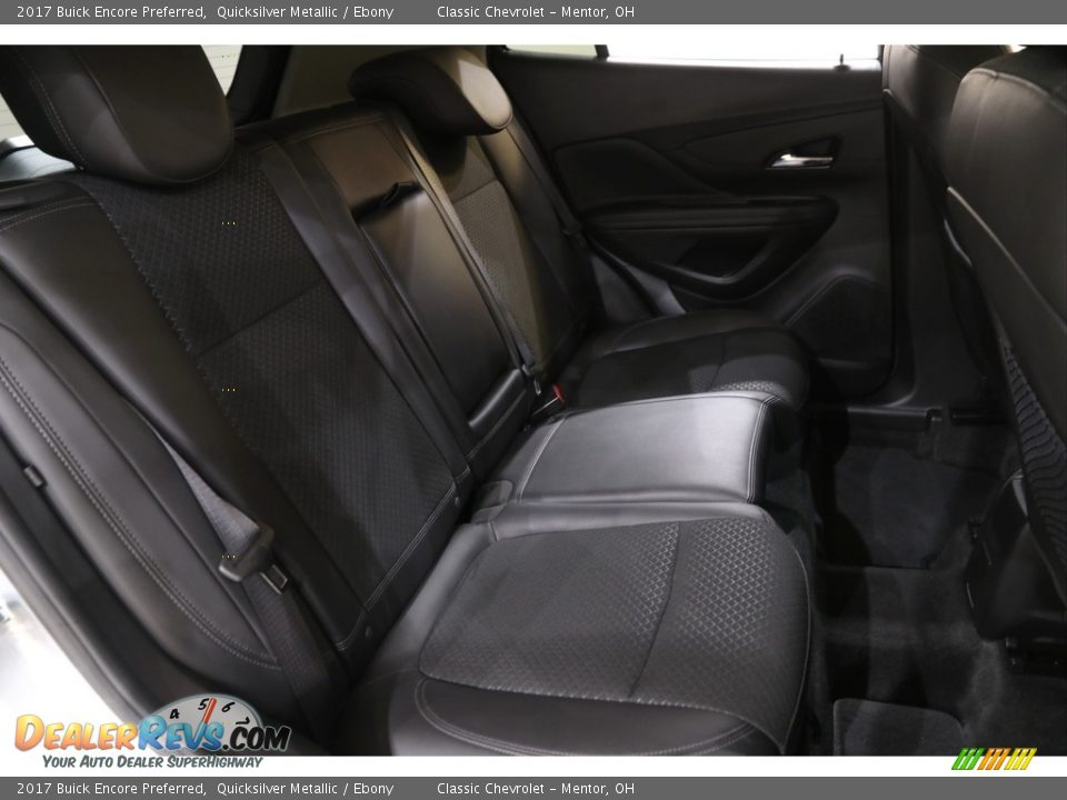 2017 Buick Encore Preferred Quicksilver Metallic / Ebony Photo #13
