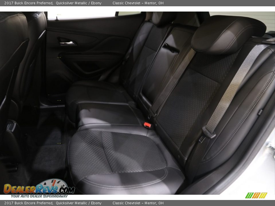 2017 Buick Encore Preferred Quicksilver Metallic / Ebony Photo #14