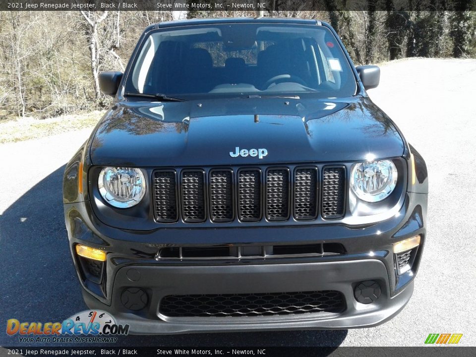 2021 Jeep Renegade Jeepster Black / Black Photo #3