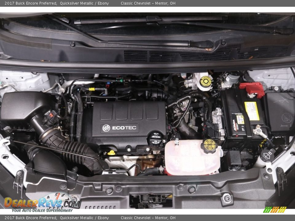 2017 Buick Encore Preferred Quicksilver Metallic / Ebony Photo #17