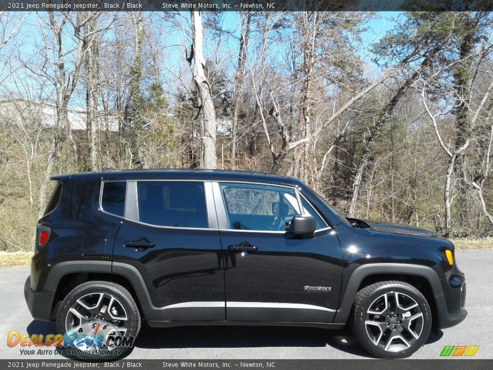 Black 2021 Jeep Renegade Jeepster Photo #5