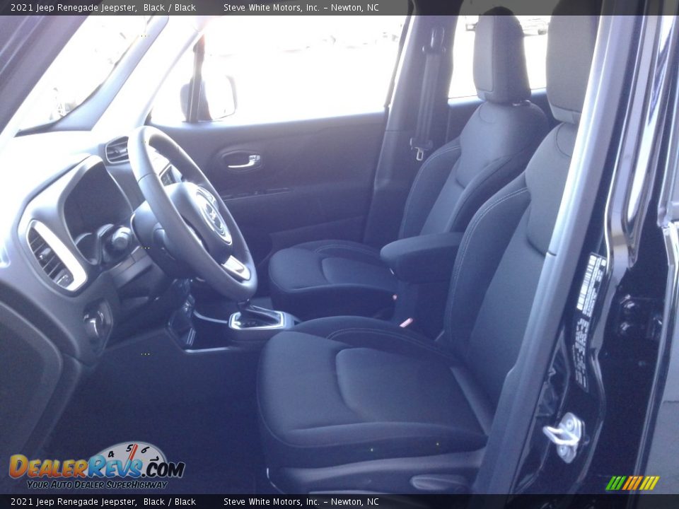 2021 Jeep Renegade Jeepster Black / Black Photo #10