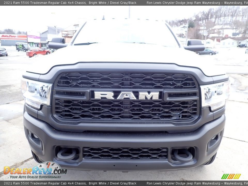 2021 Ram 5500 Tradesman Regular Cab 4x4 Chassis Bright White / Diesel Gray/Black Photo #9