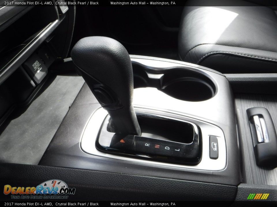 2017 Honda Pilot EX-L AWD Crystal Black Pearl / Black Photo #20