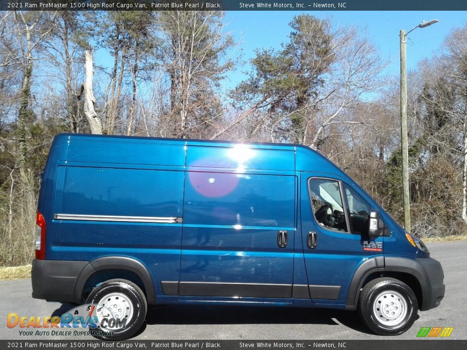 Patriot Blue Pearl 2021 Ram ProMaster 1500 High Roof Cargo Van Photo #5