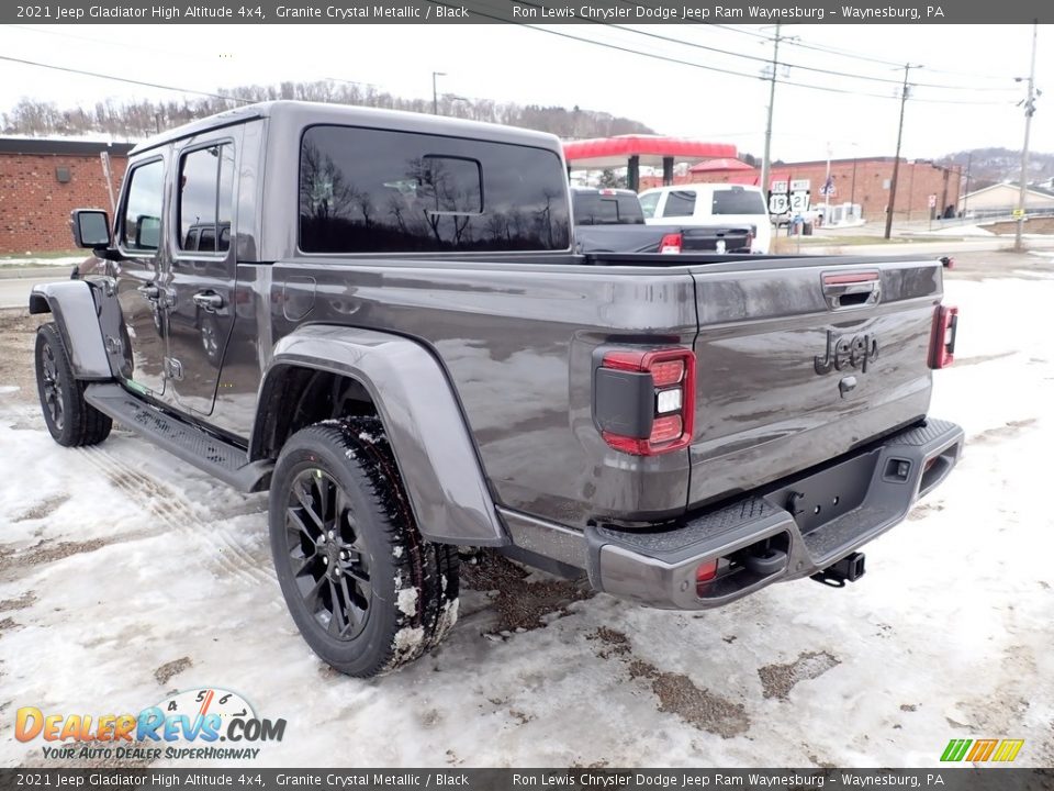 2021 Jeep Gladiator High Altitude 4x4 Granite Crystal Metallic / Black Photo #4