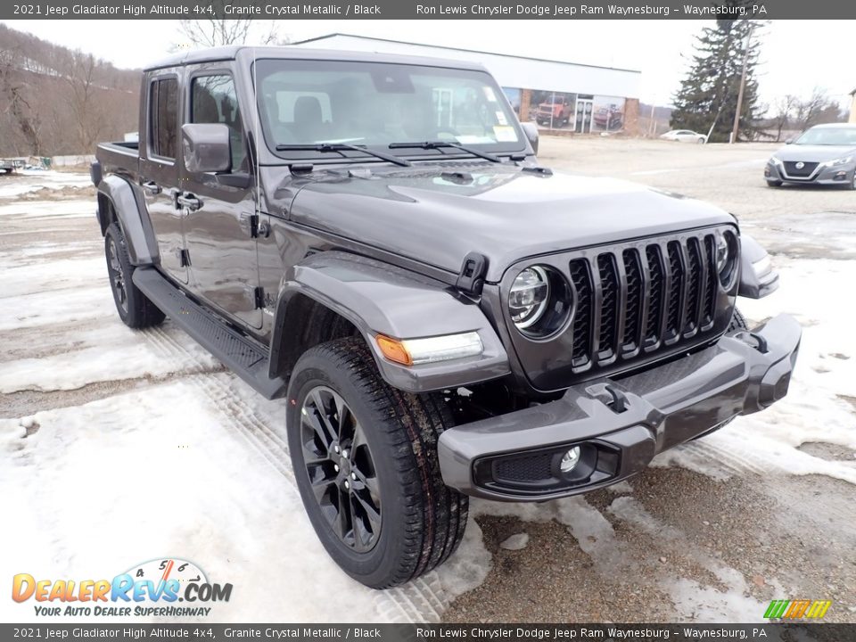 2021 Jeep Gladiator High Altitude 4x4 Granite Crystal Metallic / Black Photo #8