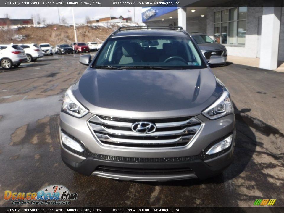 2016 Hyundai Santa Fe Sport AWD Mineral Gray / Gray Photo #5