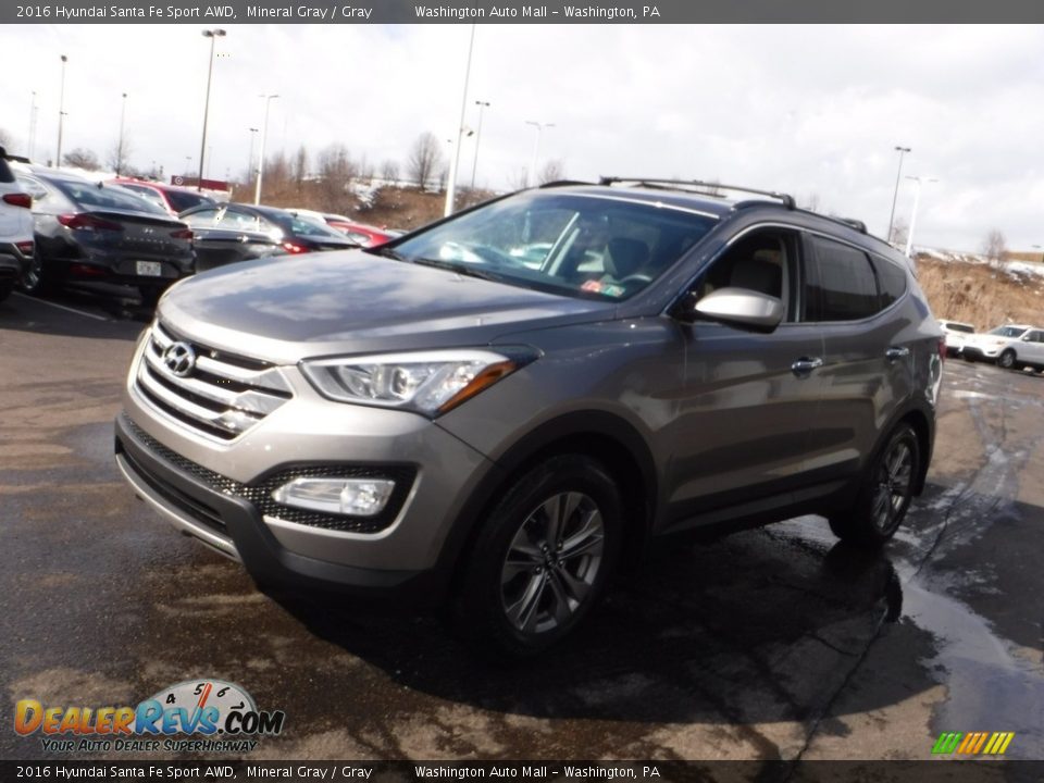 2016 Hyundai Santa Fe Sport AWD Mineral Gray / Gray Photo #6