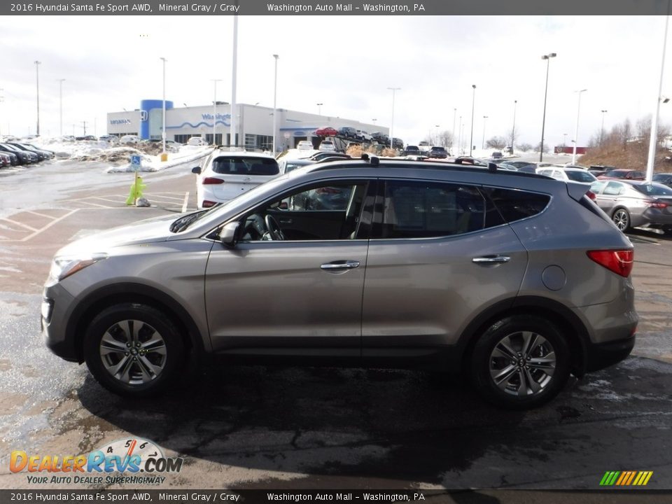 2016 Hyundai Santa Fe Sport AWD Mineral Gray / Gray Photo #7