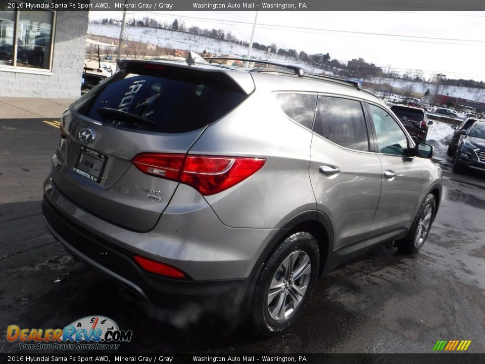 2016 Hyundai Santa Fe Sport AWD Mineral Gray / Gray Photo #10