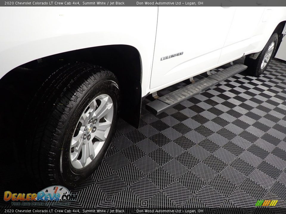 2020 Chevrolet Colorado LT Crew Cab 4x4 Summit White / Jet Black Photo #9