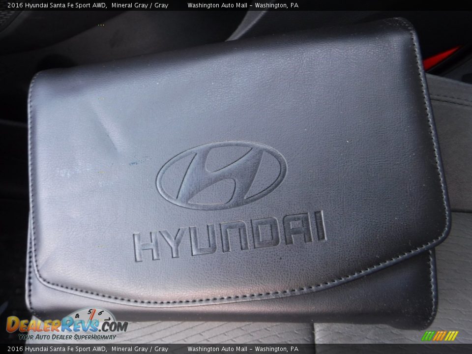 2016 Hyundai Santa Fe Sport AWD Mineral Gray / Gray Photo #29