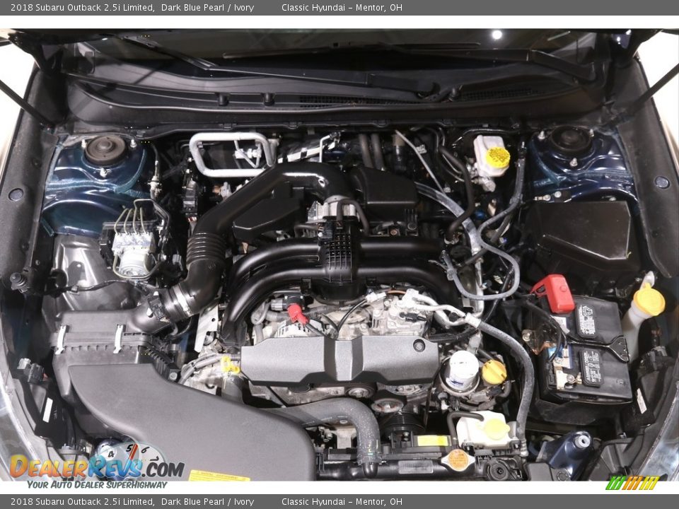 2018 Subaru Outback 2.5i Limited Dark Blue Pearl / Ivory Photo #21