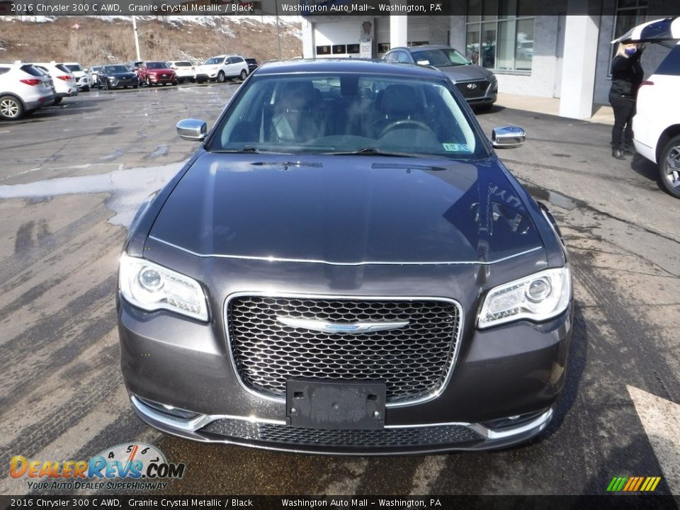 2016 Chrysler 300 C AWD Granite Crystal Metallic / Black Photo #3