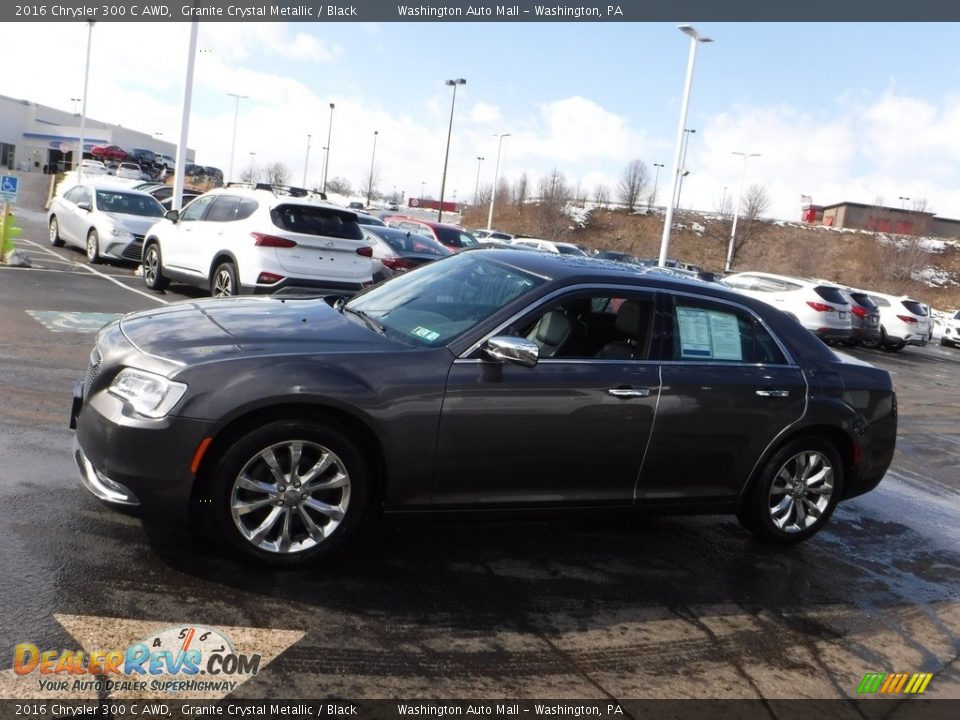 2016 Chrysler 300 C AWD Granite Crystal Metallic / Black Photo #5