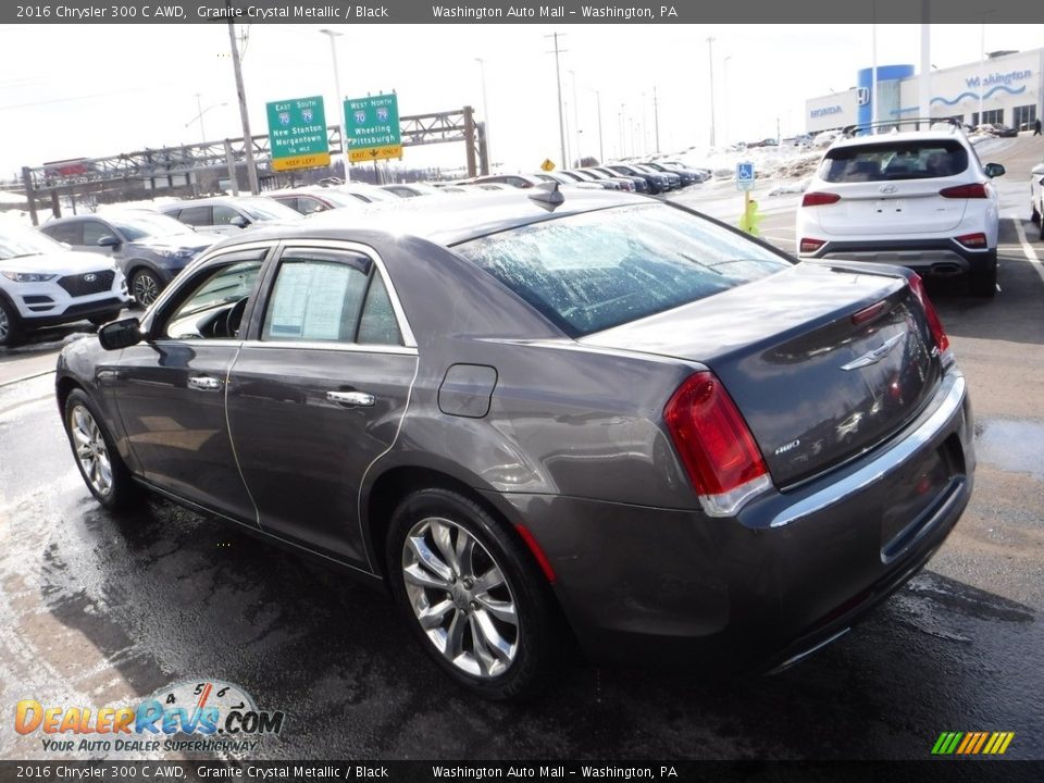 2016 Chrysler 300 C AWD Granite Crystal Metallic / Black Photo #7