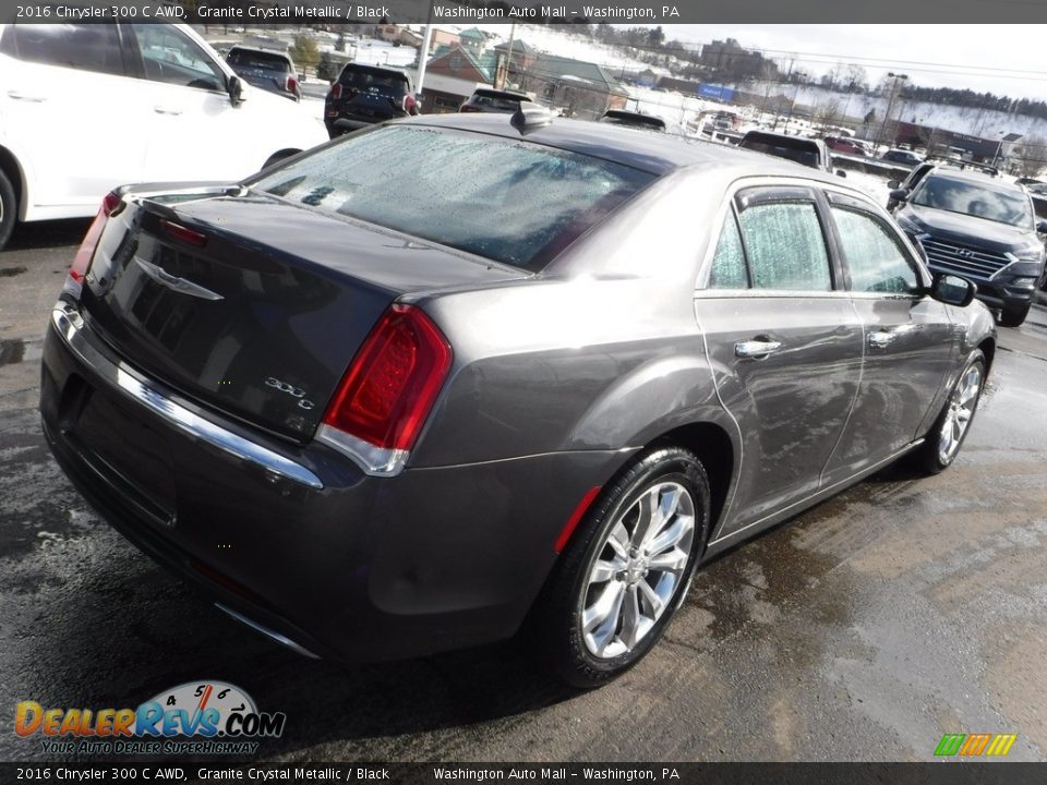 2016 Chrysler 300 C AWD Granite Crystal Metallic / Black Photo #10