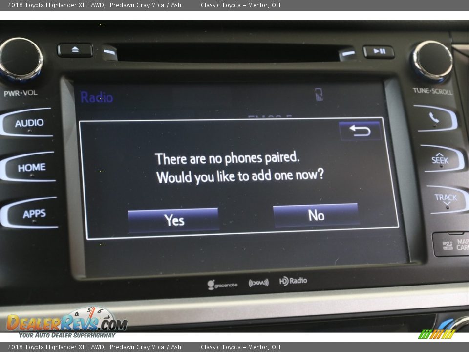 2018 Toyota Highlander XLE AWD Predawn Gray Mica / Ash Photo #11