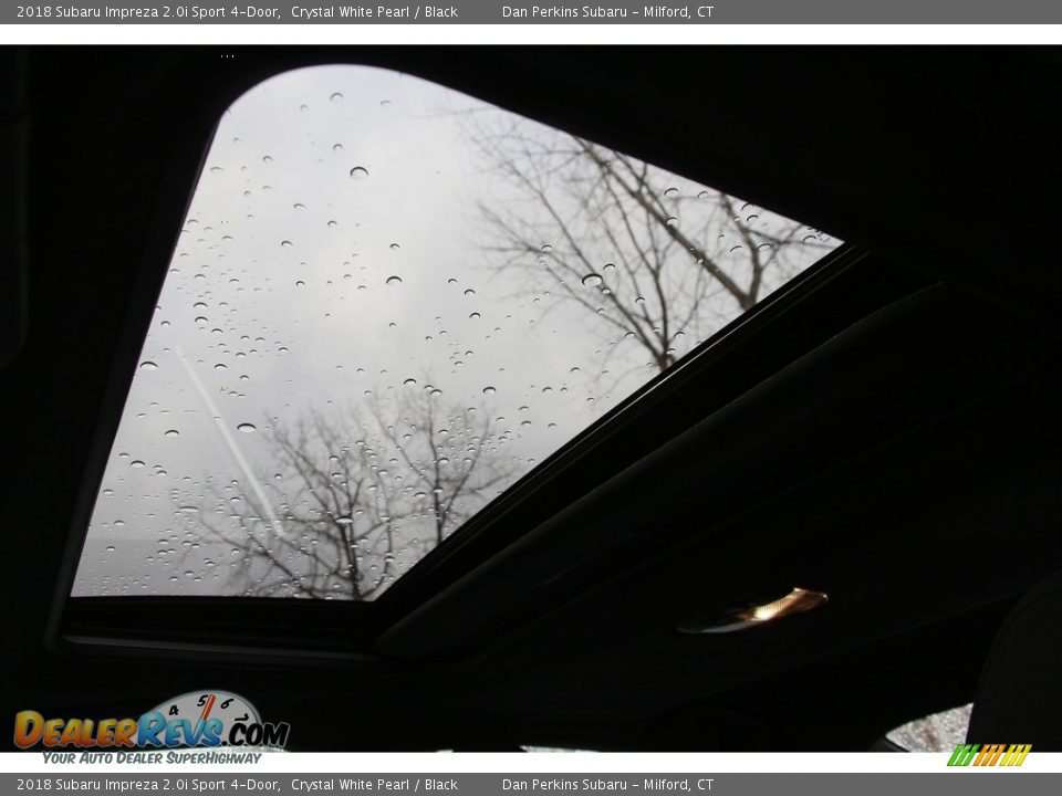 2018 Subaru Impreza 2.0i Sport 4-Door Crystal White Pearl / Black Photo #11