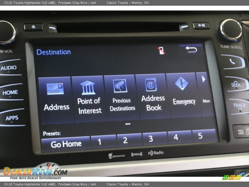 2018 Toyota Highlander XLE AWD Predawn Gray Mica / Ash Photo #13