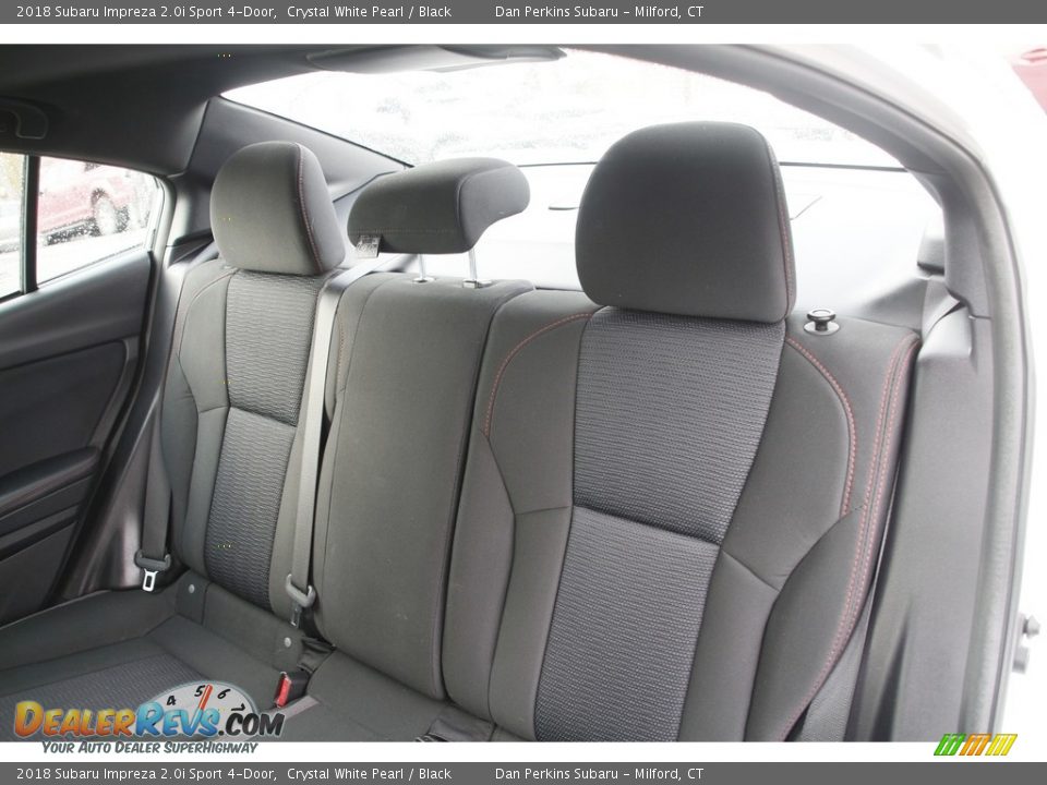 2018 Subaru Impreza 2.0i Sport 4-Door Crystal White Pearl / Black Photo #13