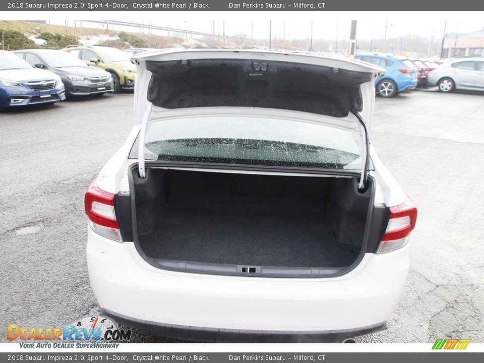 2018 Subaru Impreza 2.0i Sport 4-Door Crystal White Pearl / Black Photo #14