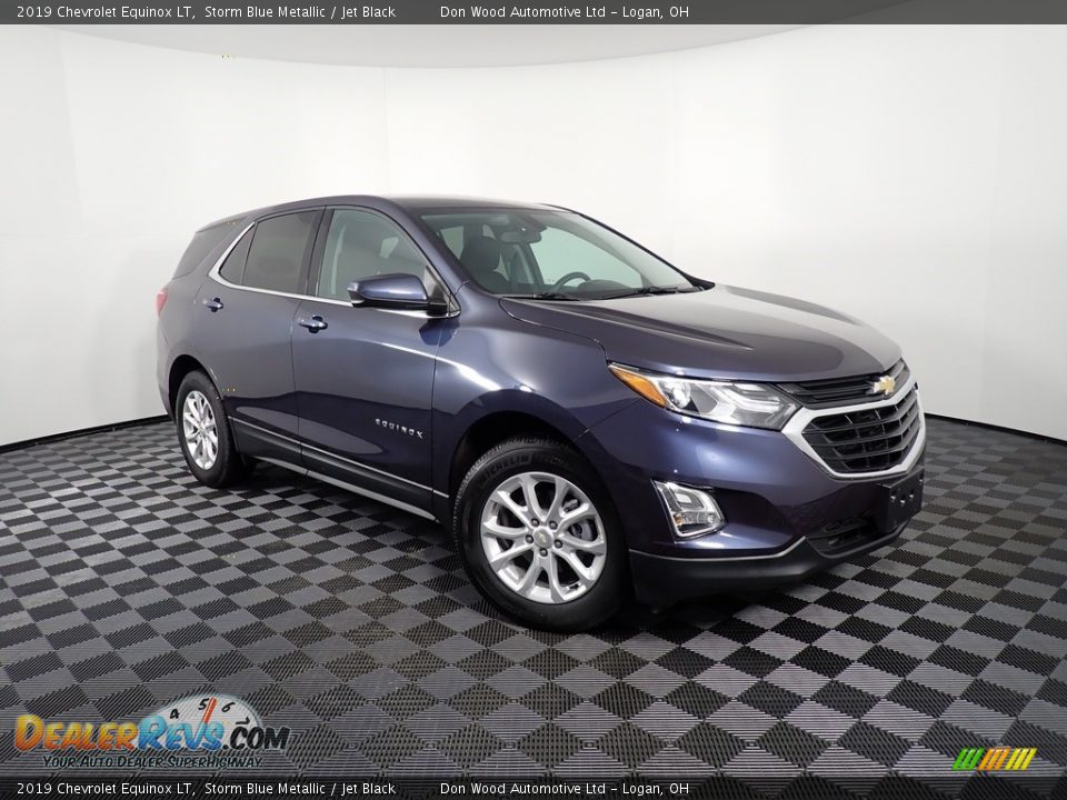 2019 Chevrolet Equinox LT Storm Blue Metallic / Jet Black Photo #3