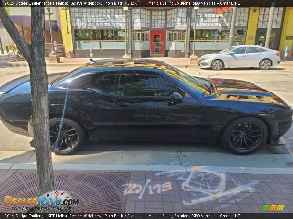 2019 Dodge Challenger SRT Hellcat Redeye Widebody Pitch Black / Black Photo #5