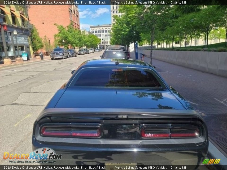 2019 Dodge Challenger SRT Hellcat Redeye Widebody Pitch Black / Black Photo #8