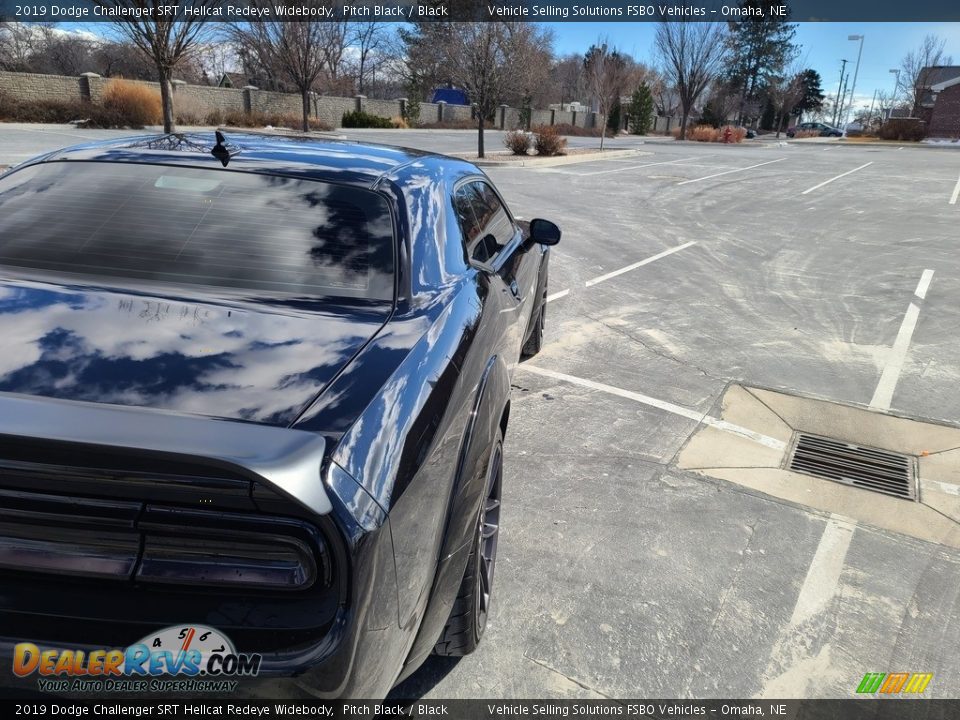 2019 Dodge Challenger SRT Hellcat Redeye Widebody Pitch Black / Black Photo #11