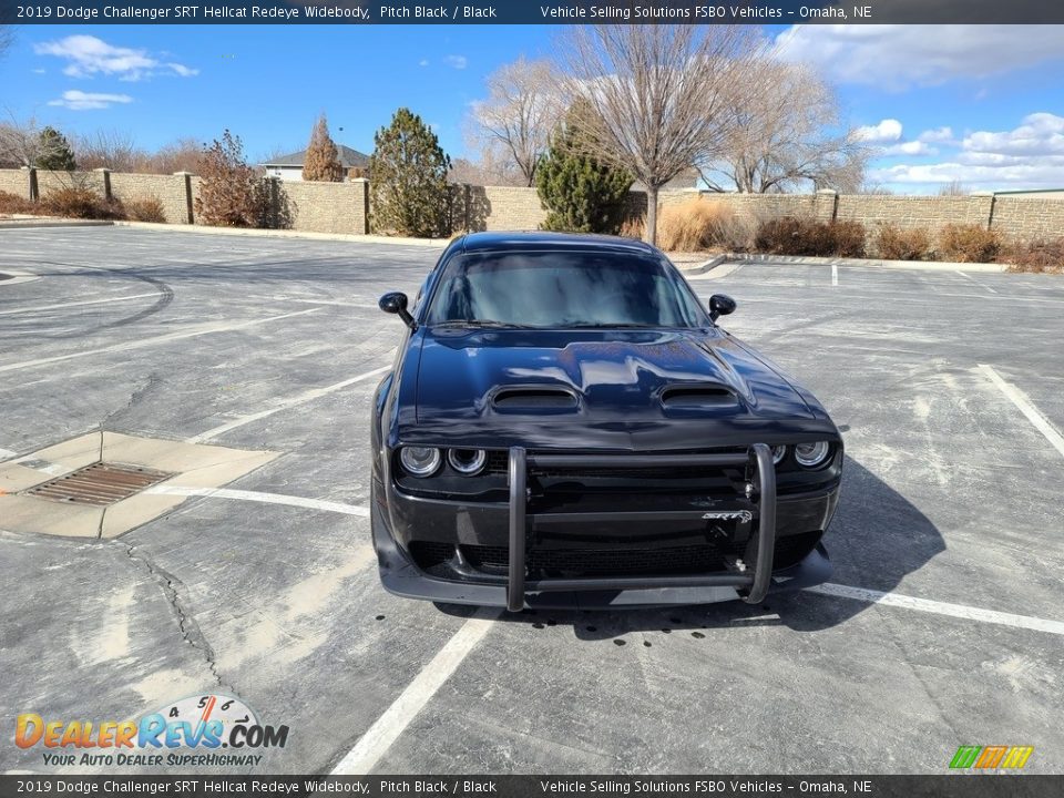 2019 Dodge Challenger SRT Hellcat Redeye Widebody Pitch Black / Black Photo #12