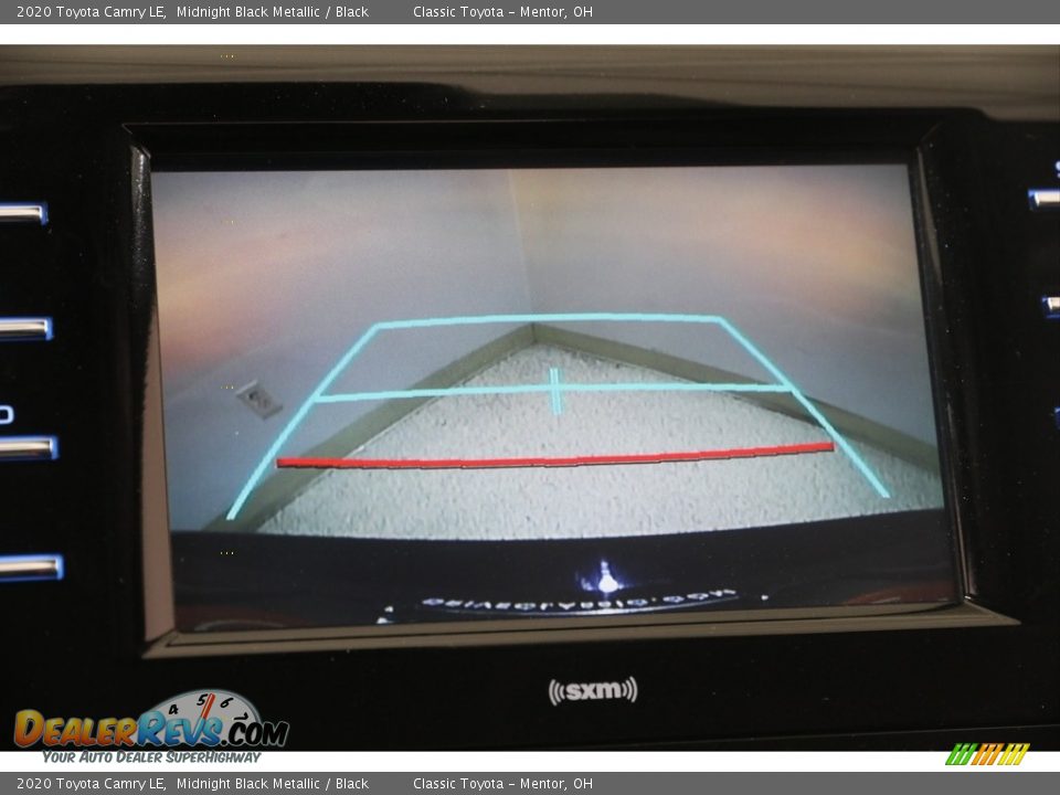 2020 Toyota Camry LE Midnight Black Metallic / Black Photo #12