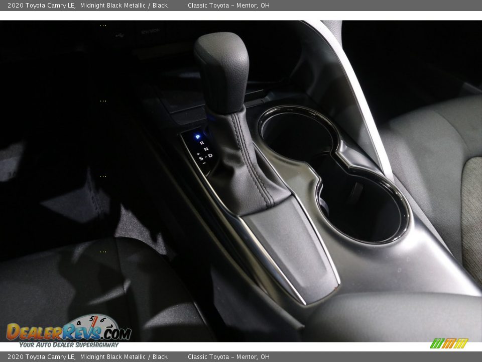 2020 Toyota Camry LE Midnight Black Metallic / Black Photo #13