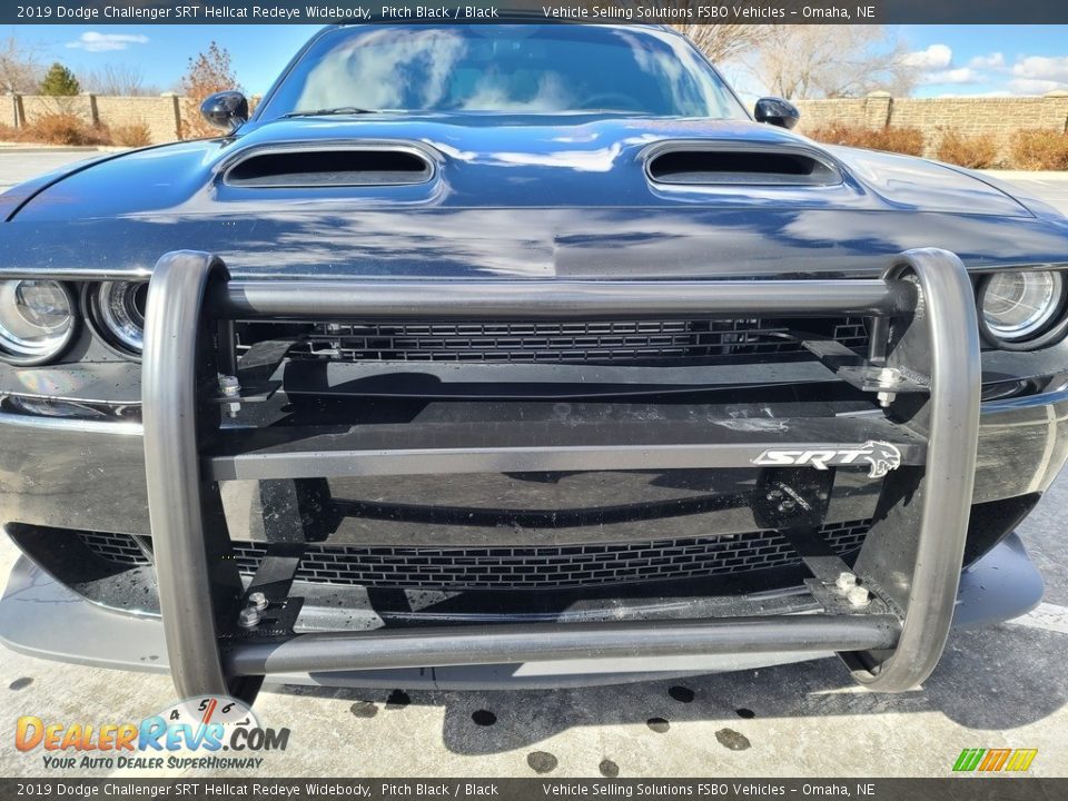 2019 Dodge Challenger SRT Hellcat Redeye Widebody Pitch Black / Black Photo #13